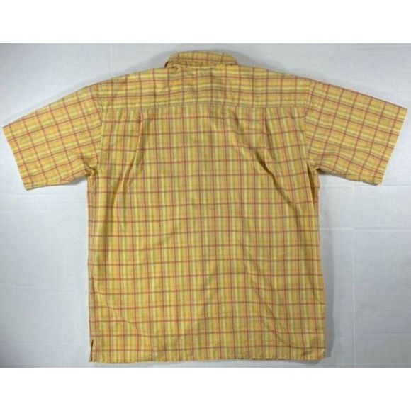 SIZE LARGE Patagonia Short Sleeve Button Front Casual Shirt AB63 - Picture 2 of 5